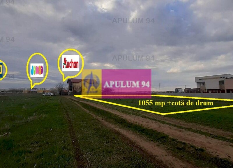 Teren 1055 MP Bucuresti Sector 4 cu Certificat de Urbanism